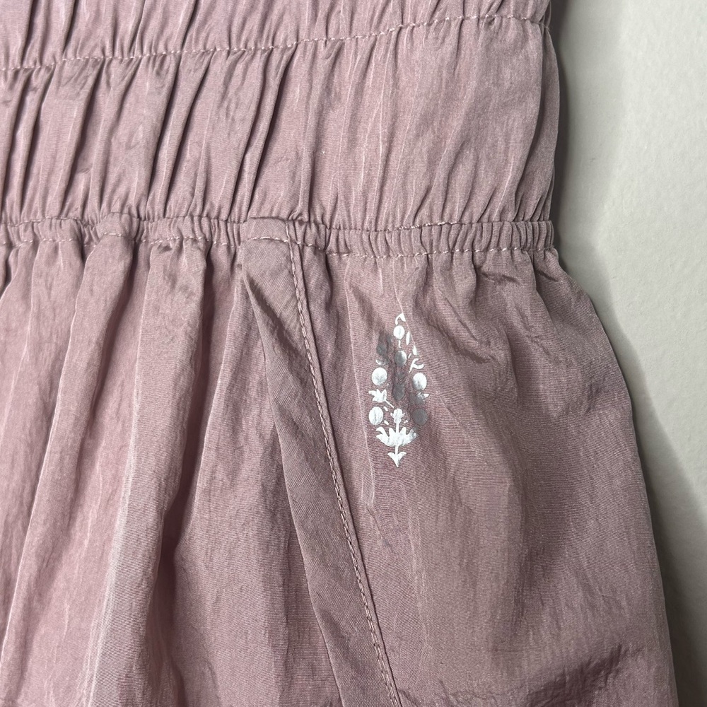 FP Movement Free People The Way Home Workout Shorts in Moonlight Mauve Sz Large - Picture 6 of 11